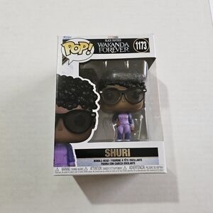 Funko Pop! Black Panther Wakanda Forever Shuri Purple Vinyl Figure